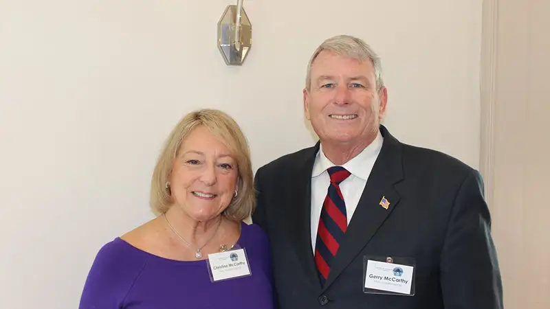 Christine & Gerry McCarthy, Owners of Mac's Landscaping